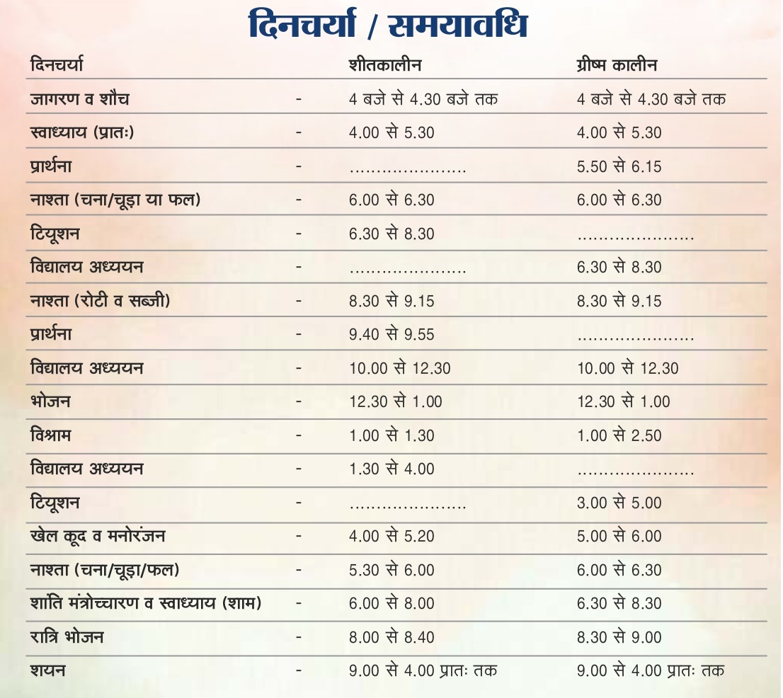 Daily Routine - BAV Bihta